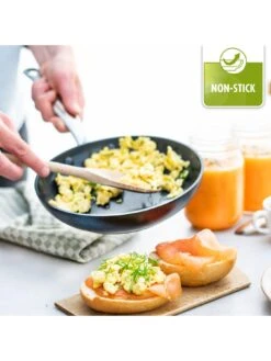 GreenPan Barcelona Black Ceramic Non-stick 30cm Frying Pan -Greenpan Shop UUU5J SQ6 0000000004 BLACK SLd4