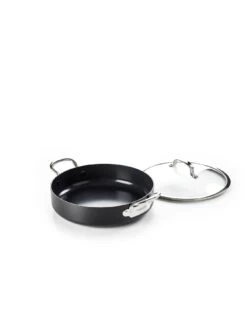 GreenPan Barcelona Black Ceramic Non-stick 30cm/4.8 Litres Skillet With Lid -Greenpan Shop UUU5N SQ3 0000000004 BLACK SLd1