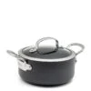 GreenPan Barcelona Black Ceramic Non-stick 18cm/2.1 Litres Casserole With Lid