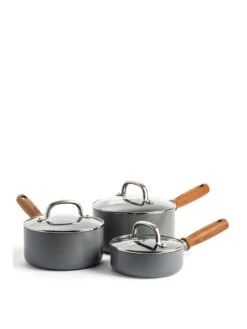 GreenPan Mayflower Pro Ceramic Non-Stick Induction Compatible 3-Piece Pan Set